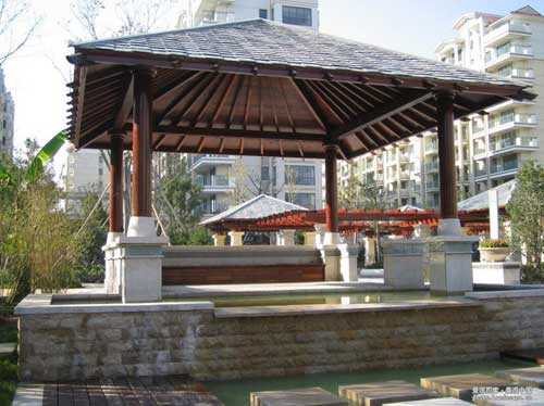 小区景观元素设计意向图